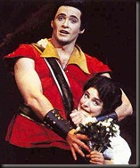 Jackman en el papel de "Gaston"